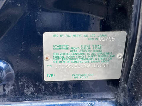 2006 Subaru Forester 2.5 X