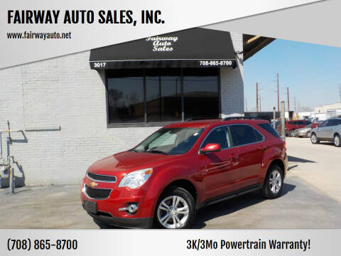 2015 Chevrolet Equinox for sale at FAIRWAY AUTO SALES, INC. in Melrose Park IL