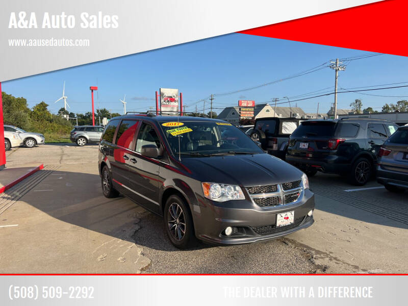 2017 Dodge Grand Caravan for sale at A&A Auto Sales in Fairhaven MA