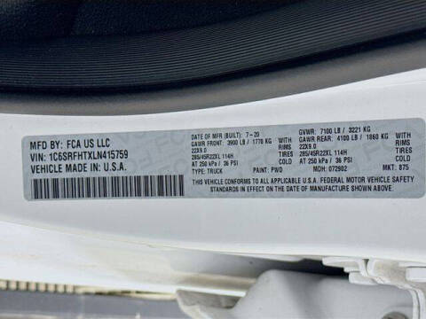 2020 RAM 1500 Limited