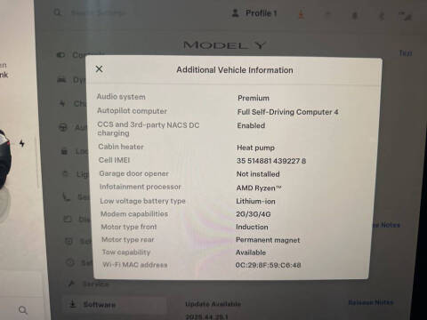 2025 Tesla Model Y Performance