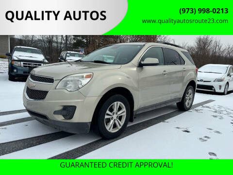 2015 Chevrolet Equinox for sale at QUALITY AUTOS in Hamburg NJ