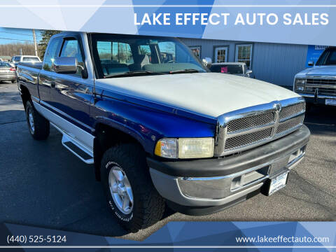 1996 Dodge Ram 1500 for sale at Lake Effect Auto Sales in Chardon OH