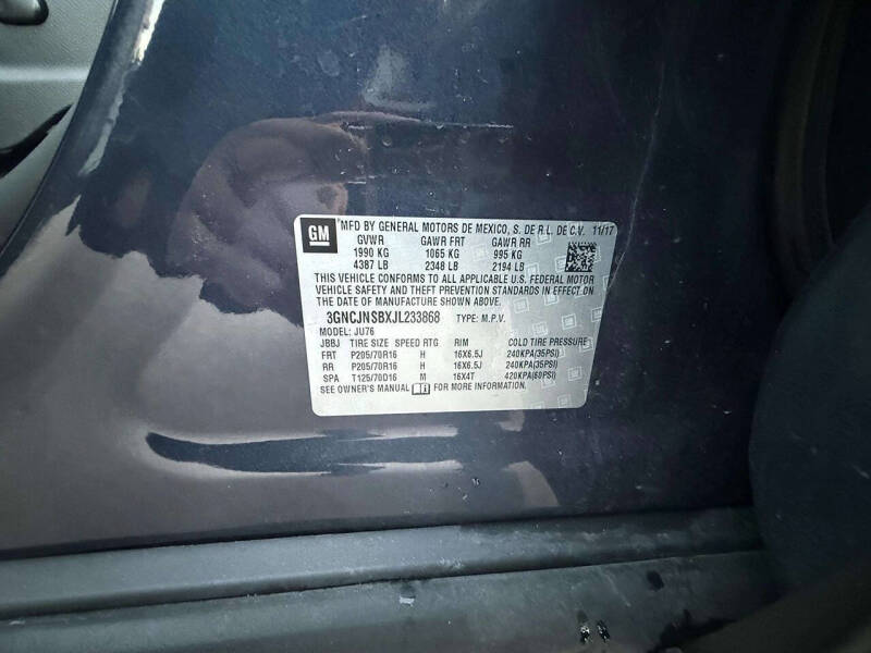 2018 Chevrolet Trax LS