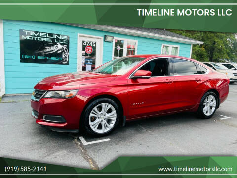2014 Chevrolet Impala for sale at Timeline Motors LLC in Clayton NC