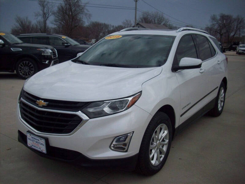 2018 Chevrolet Equinox for sale at Nemaha Valley Motors in Seneca KS