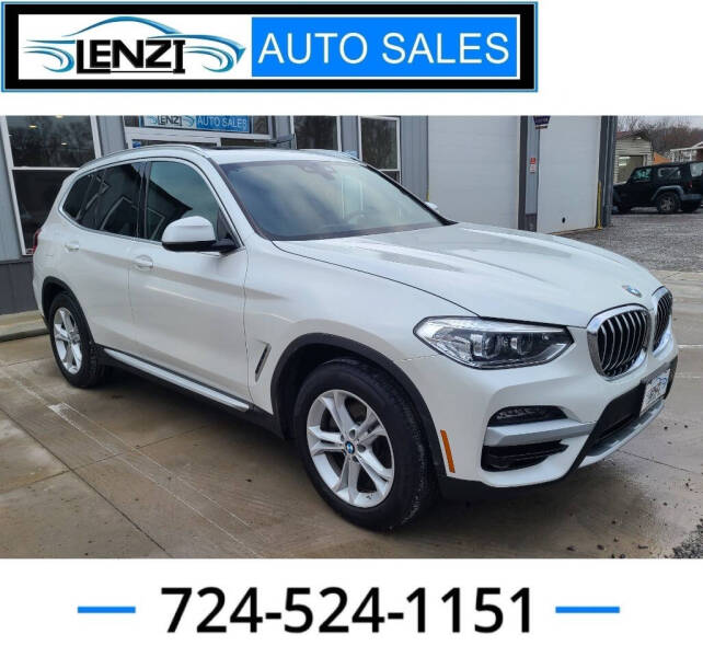 2021 BMW X3 for sale at LENZI AUTO SALES LLC in Sarver PA