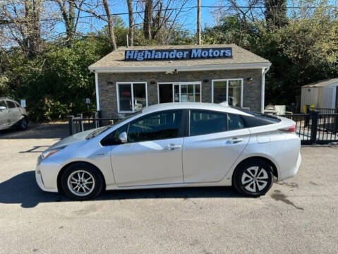 2016 Toyota Prius for sale at Highlander Motors in Radford VA