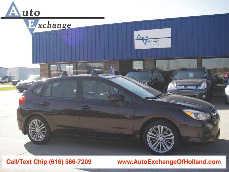 2012 Subaru Impreza for sale at Auto Exchange Of Holland in Holland MI