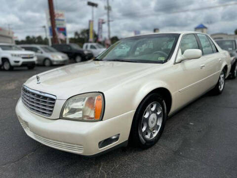 2002 Cadillac DeVille for sale at AUTOWORLD in Chester VA