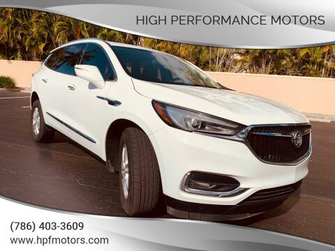 2019 Buick Enclave for sale at HIGH PERFORMANCE MOTORS in Hollywood FL