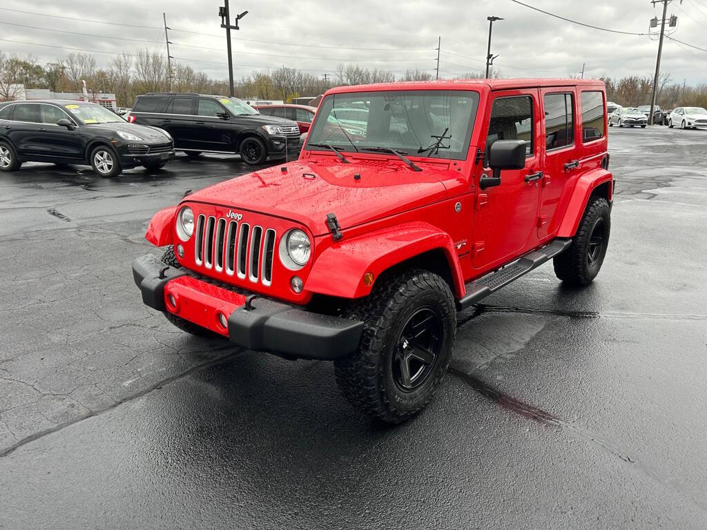 2017 Jeep Wrangler Unlimited for sale at Wyrick Auto Sales & Leasing Inc in Holland, MI