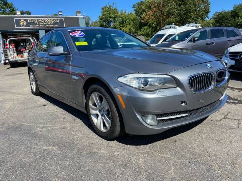 2012 BMW 5 Series for sale at King Motorcars in Saugus MA