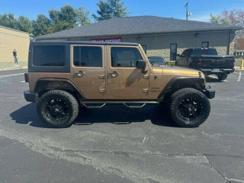 2015 Jeep Wrangler Unlimited for sale at J & B Auto Mart in Frankfort KY