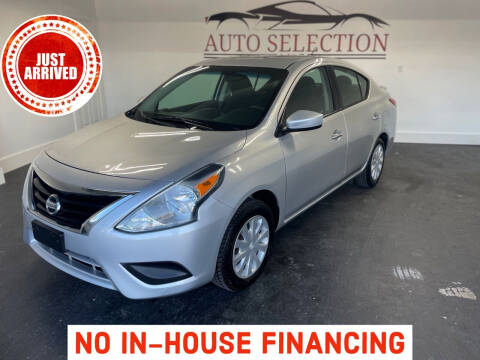 2016 Nissan Versa for sale at Auto Selection Inc. in Houston TX