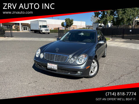 2006 Mercedes-Benz E-Class for sale at ZRV AUTO INC in Brea CA