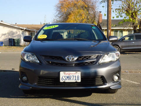 2011 Toyota Corolla for sale at Moon Auto Sales in Sacramento CA