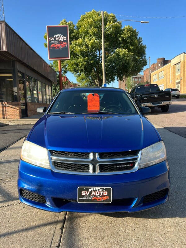 2013 Dodge Avenger for sale at SV Auto Sales in Sioux City IA