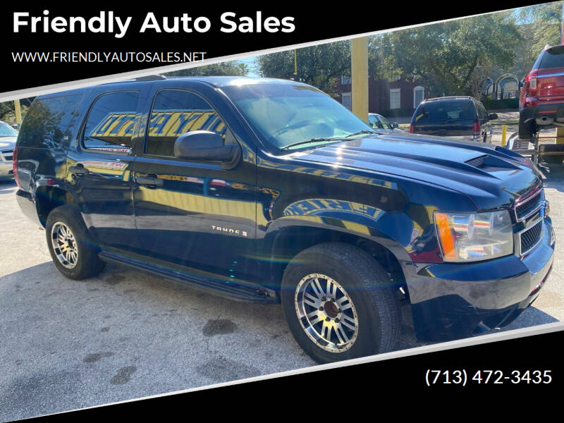 2009 Chevrolet Tahoe for sale at Friendly Auto Sales in Pasadena TX