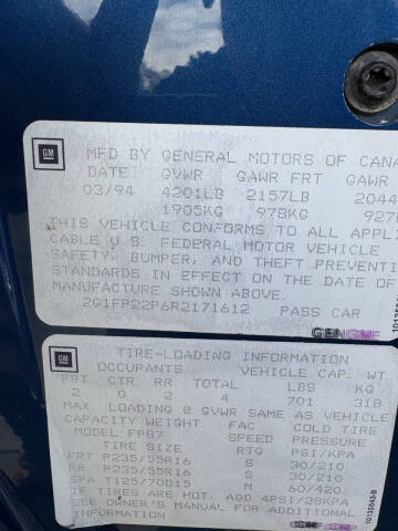 1994 Chevrolet Camaro Z28