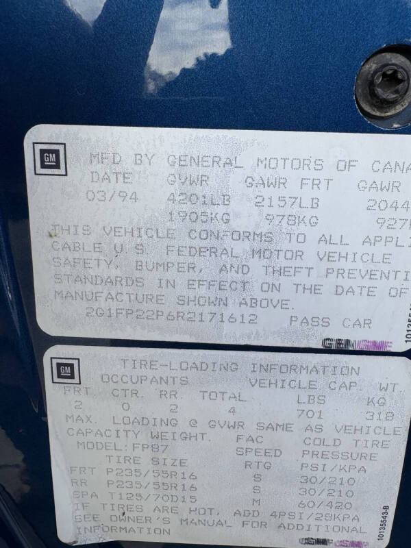 1994 Chevrolet Camaro Z28