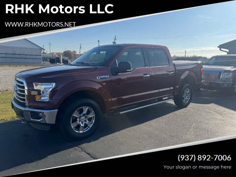 2015 Ford F-150 for sale at RHK Motors LLC in West Union OH