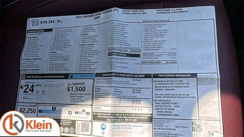 2024 Buick Envision Sport Touring