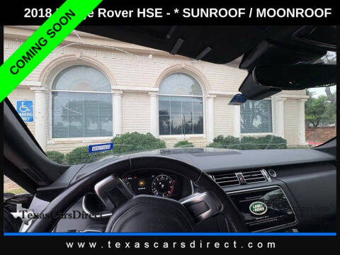 2018 Land Rover Range Rover HSE