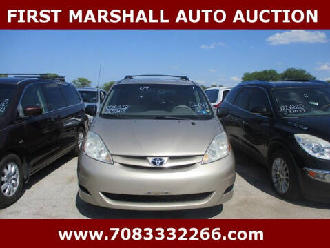 2009 Toyota Sienna for sale at First Marshall Auto Auction in Harvey IL