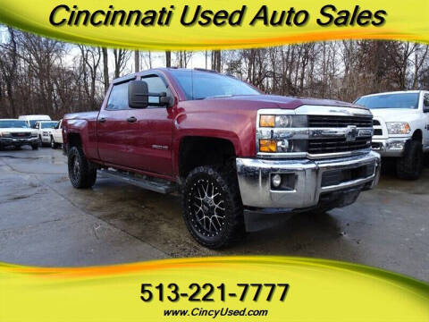 2015 Chevrolet Silverado 2500HD for sale at Cincinnati Used Auto Sales in Cincinnati OH