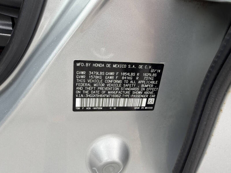 2015 Honda Fit EX