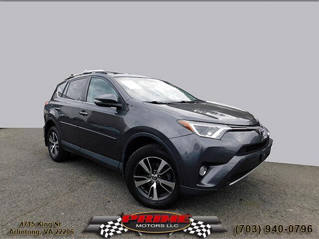 2016 Toyota RAV4 for sale at PRIME MOTORS LLC in Arlington VA