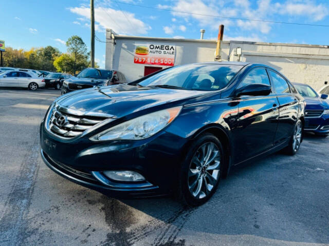 2011 Hyundai SONATA for sale at Omega Auto Sales in Chesapeake, VA