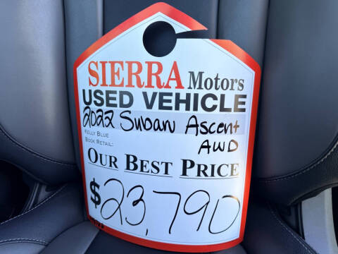 2022 Subaru Ascent Onyx Edition