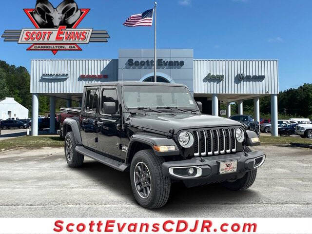 2022 Jeep Gladiator for sale at SCOTT EVANS CHRYSLER DODGE in Carrollton GA