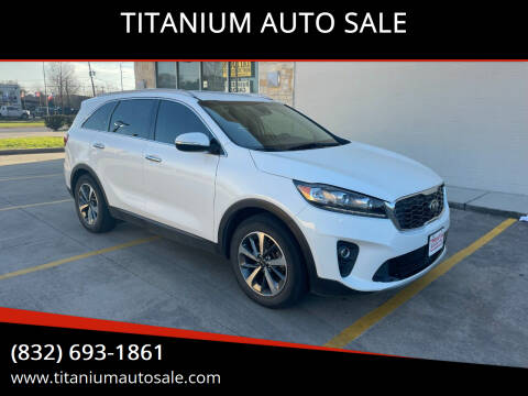 2019 Kia Sorento for sale at TITANIUM AUTO SALE in Houston TX