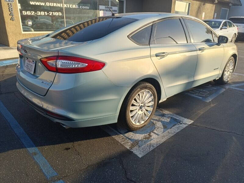 2013 Ford Fusion Hybrid for sale at Ournextcar Inc in Downey, CA