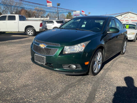 2014 Chevrolet Cruze for sale at Steves Auto Sales in Cambridge MN