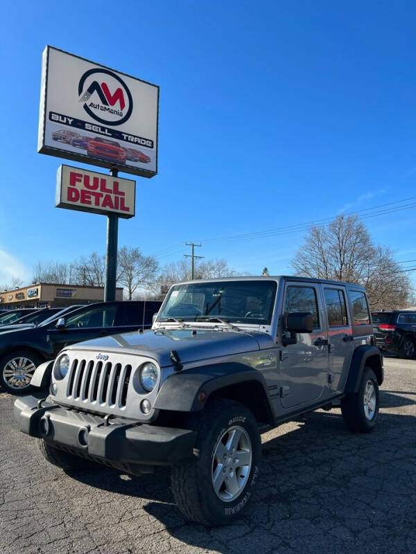 2015 Jeep Wrangler Unlimited for sale at Automania in Dearborn Heights MI