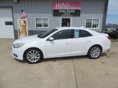 2015 Chevrolet Malibu for sale at Hinkle Auto Sales in Mount Pleasant IA