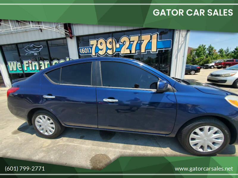 2013 Nissan Versa for sale at Gator Car Sales in Picayune MS
