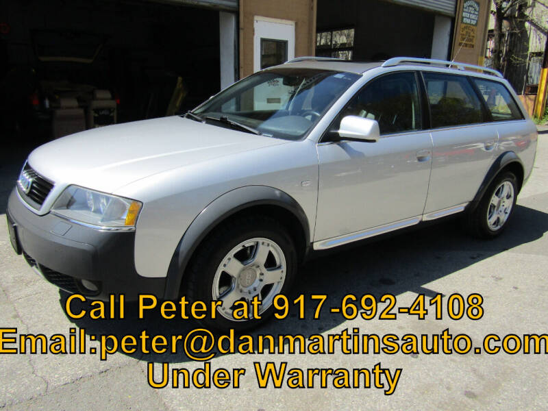 2001 Audi Allroad for sale at Dan Martin's Auto Depot LTD in Yonkers NY