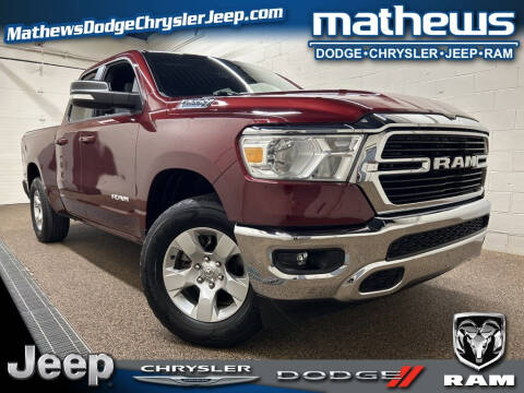 2021 RAM 1500 for sale at MATHEWS DODGE INC in Marion OH