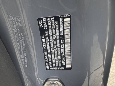 2025 Porsche 911 GT3