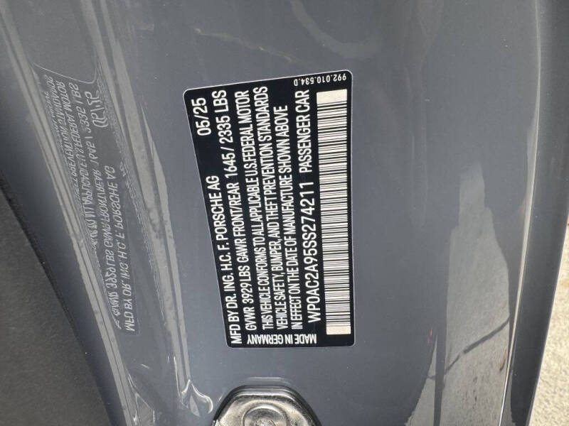 2025 Porsche 911 GT3