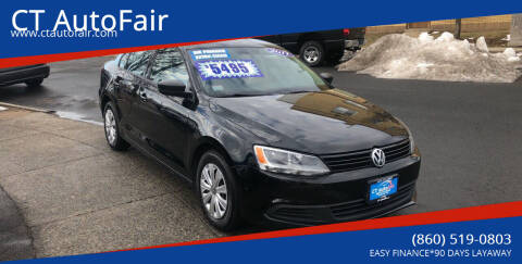 2011 Volkswagen Jetta for sale at CT AutoFair in West Hartford CT