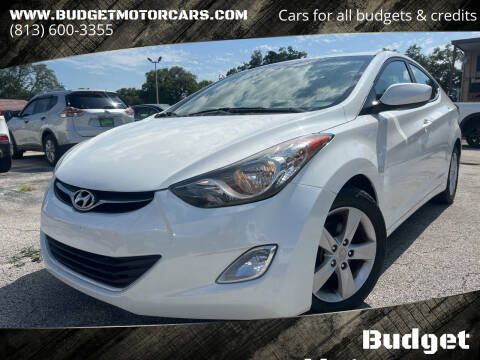 2013 Hyundai Elantra for sale at Budget Motorcars in Tampa FL