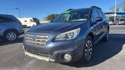 2015 Subaru Outback for sale at River Auto Sales in Tappahannock VA