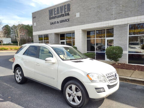 2011 Mercedes-Benz M-Class for sale at Weaver Motorsports Inc in Cary NC