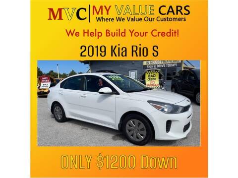 2019 Kia Rio for sale at My Value Cars in Venice FL